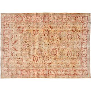 Antique Tabriz carpet, ex Lyall Collection