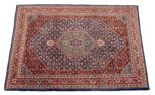 Persian Bijar Wool Oriental Rug, W 4' 1'' L 5' 10''