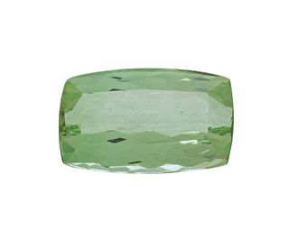 Green Tourmaline Unmounted Gemstone. 6.2cts. W 9mm L 14mm 1.3g