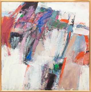 Patricia Cain (American) Oil on Canvas, "Abstract", H 36" W 36"
