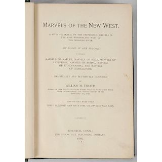[Americana - West] Signed by Buffalo Bill, Eugene Field, and Frederic Remington (with a sketch of a Horse)