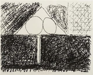Robert Motherwell, (American, 1915-1991), Madrid Suite #9, 1965-66