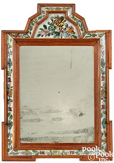 New England pine mirror, ca. 1900