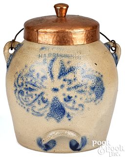 Pennsylvania stoneware batter jug, 19th c.
