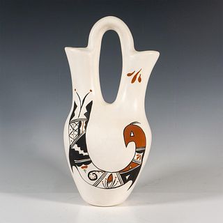 Hopi Native Pottery By B. Kaiser Bird Vase
