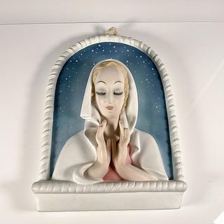 Cacciapuoti Ceramic Plaque, Madonna