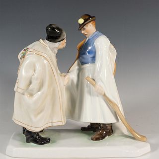 Herend Figurine, Farewell 5506