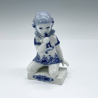 Royal Copenhagen Porcelain Figurine, Girl with Trumpet R4796