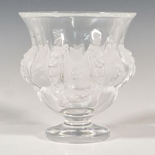 Lalique Crystal Vase, Dampierre