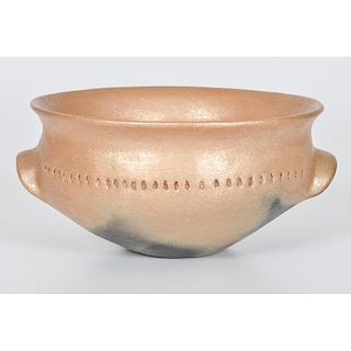 Anthony Durand (Picuris, 1956-2009) Micaceous Pottery Bowl