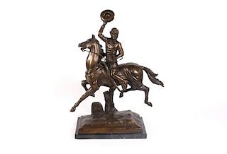 After James Kelly,  "Sheridan's Ride" Bronze