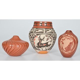 Jemez Pottery Jars