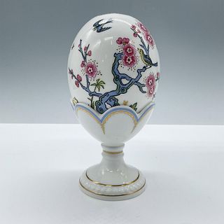 Minton Decorative Egg & Holder, Emperor's Garden