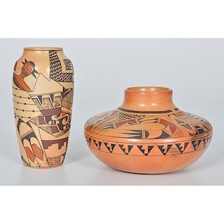 Hopi Pottery Jar and Vase