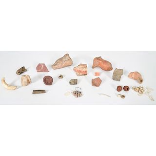 Assorted Pre-Columbian Artifacts, Deaccessioned from a Private New York State Historical Society