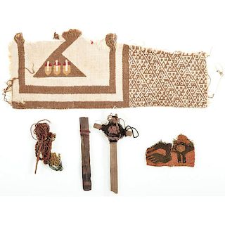 Precolumbian Textile Fragments, Deaccessioned from a Private New York State Historical Society