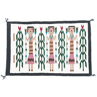 Navajo Yei Weaving / Rug