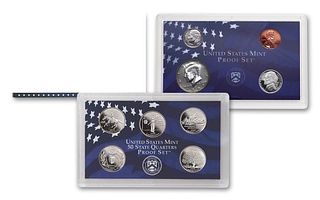 1999 United States Mint Proof Set 9 coins No Outer Box