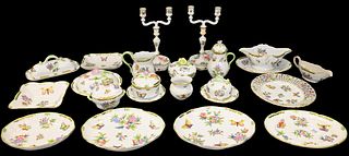 20 Piece Group of Herend "Queen Victoria" Porcelain