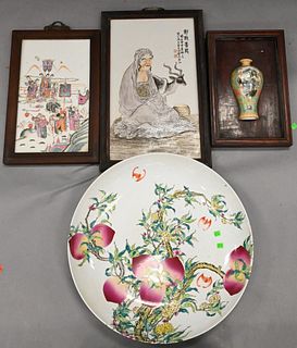 Four Piece Chinese Porcelain Group