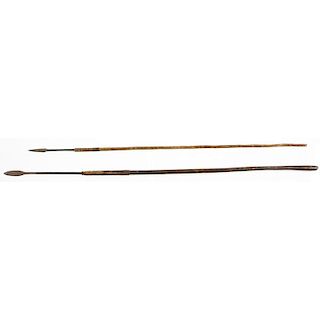 African Throwing Spear PLUS, Deaccessioned from the Indianapolis Children's Museum