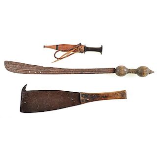 African Machete PLUS, Deaccessioned from the Indianapolis Children's Museum
