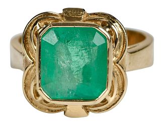 14kt. Custom Emerald Ring 
