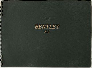 Bentley S2 brochure factory original