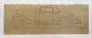 Delage factory drawing