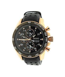 Seiko Sportura Tachymeter Chronograph Watch 101072