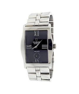Tudor Archeo Automatic Stainless Steel Watch 428000