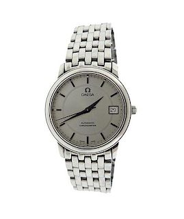 Omega Automatic Chronometer Stainless Steel Watch