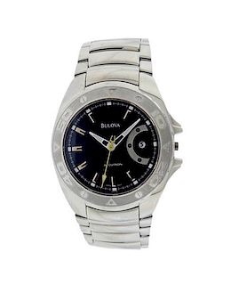 Bulova Accutron Stainless Steel Watch  C852507 A9