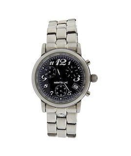 Montblanc Meisterstuck Stainless Steel Watch 7038