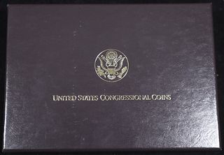 1989 US CONGRESSIONAL SIX-COIN PROOF/UNC SET