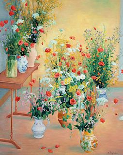 ANDRE VIGNOLES FRENCH STILL LIFE PAINTING