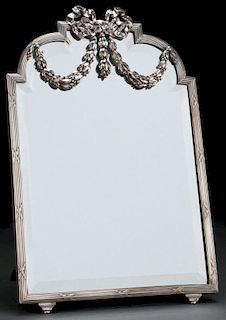 FRENCH PUIFORCAT STERLING SILVER DRESSING MIRROR