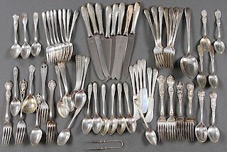 A SET OF TOWLE "SYMPHONY" STERLING FLATWARE