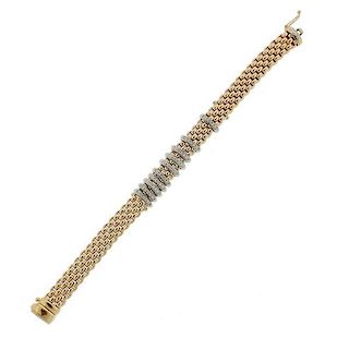 Fope 18k Gold Diamond Bracelet