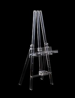 20TH CENTURY LUCITE EASEL