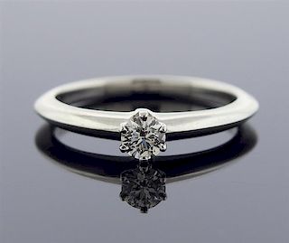 Tiffany & Co 0.18ct VS F Engagement Ring