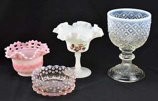 COLLECTION OF FENTON GLASS