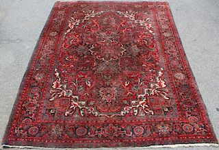 Vintage and Finely Woven Handmade Roomsize Carpet