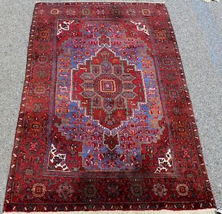 Vintage Handmade and Finely Woven Area Carpet.
