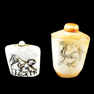 19/20C. Chinese Carved Snuff Bottles