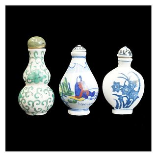 Porcelain Chinese Snuff Bottles