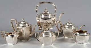 Reed and Barton six-piece sterling silver tea service