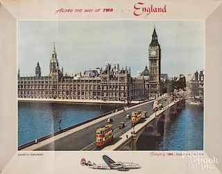Three Vintage travel posters
