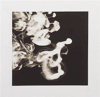 Donald Sultan, (American, b. 1951), Smoke Rings Aug 13, 2001, 2001