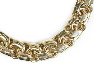 14kt. Yellow Gold Link Necklace with Extra Links
